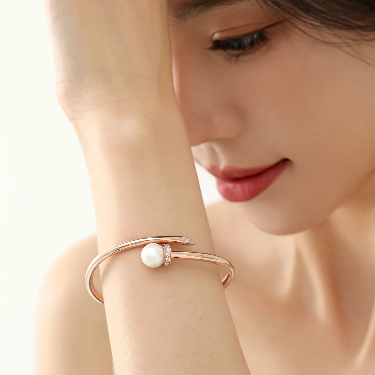 Top Lustre Edison Pearl Bracelet WB00067