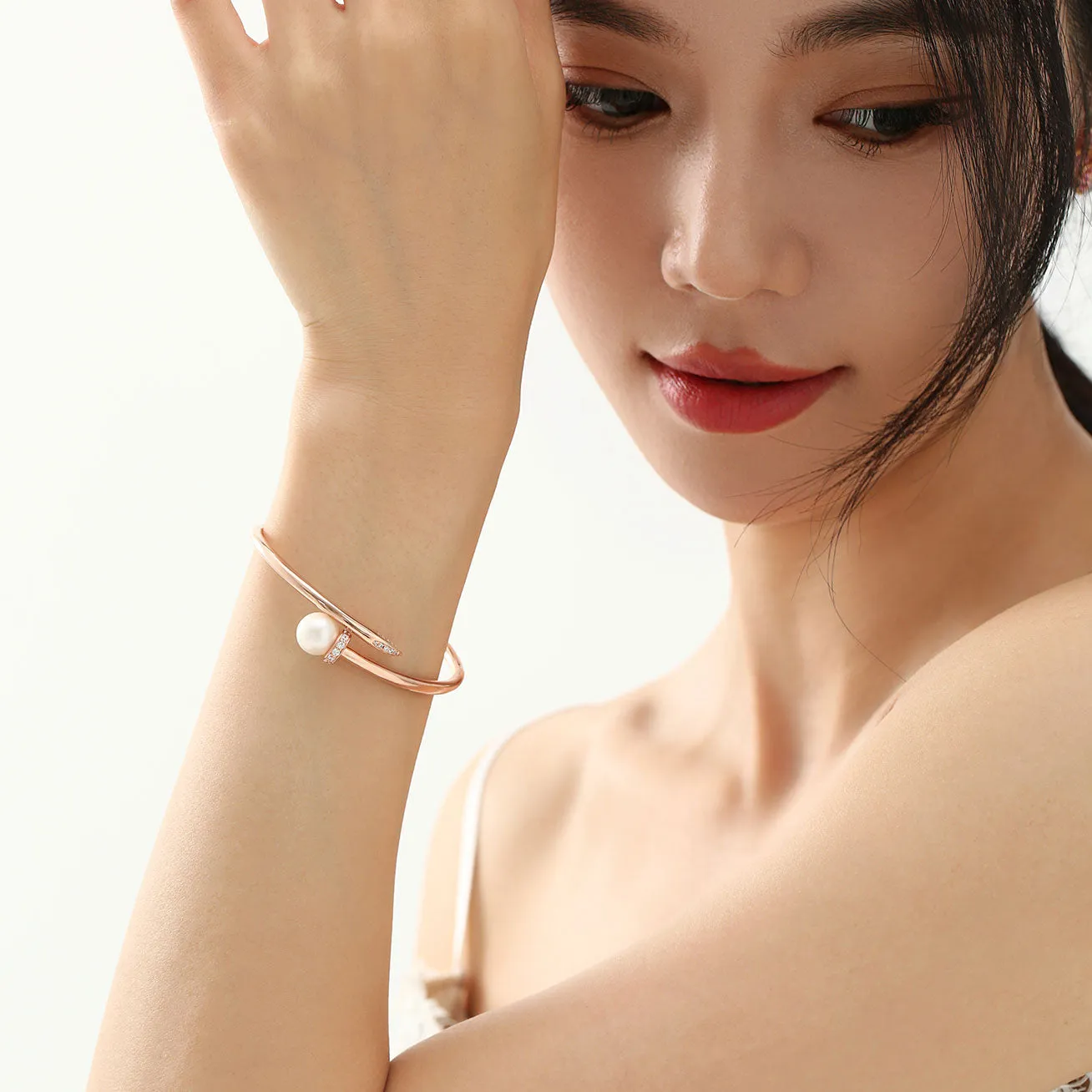 Top Lustre Edison Pearl Bracelet WB00067