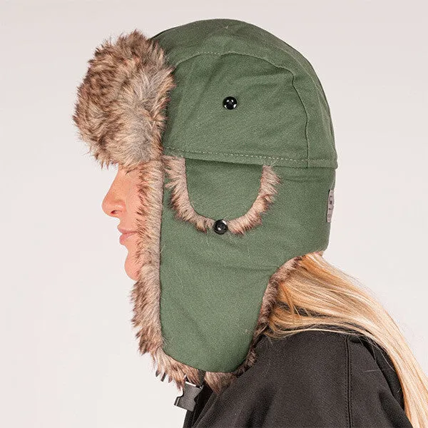 Trapper Hat | Canvas | OD Green PreOrder