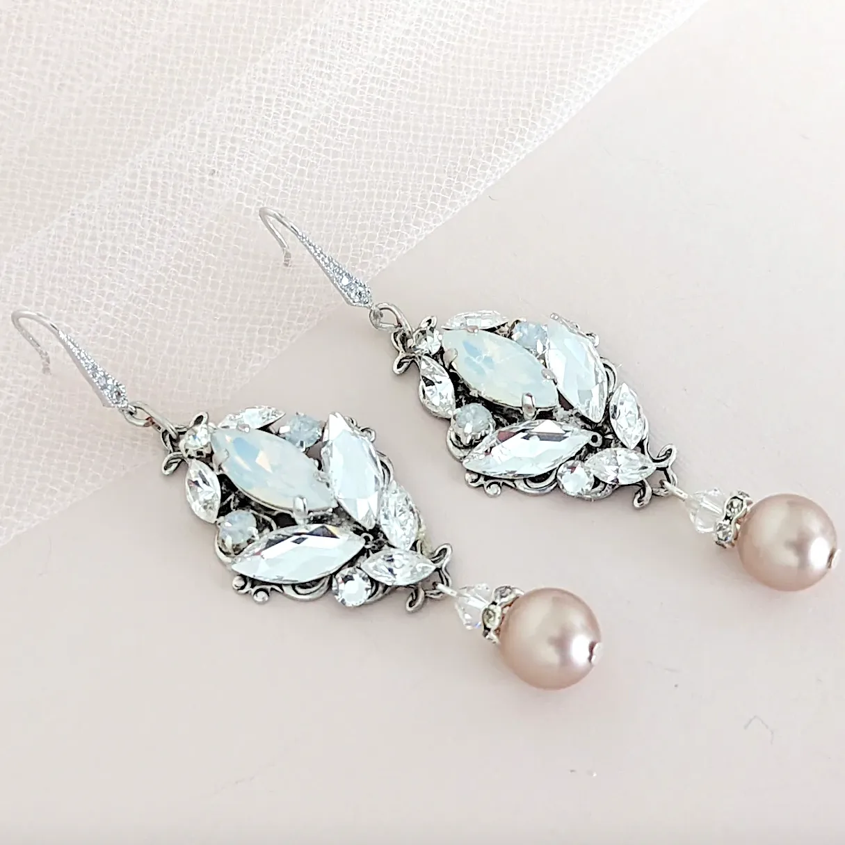 Vintage Pearl Drop Earrings